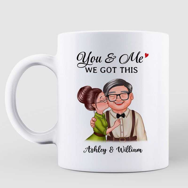 Happy Couple We Got This Personalized Mug