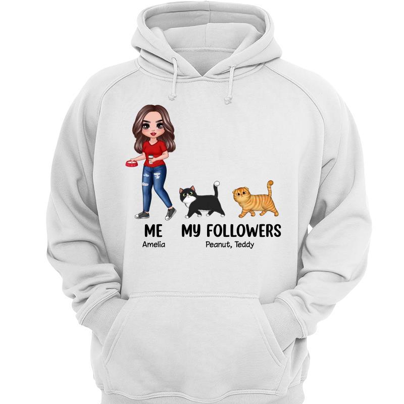 Me & My Followers Walking Cats Personalized Shirt