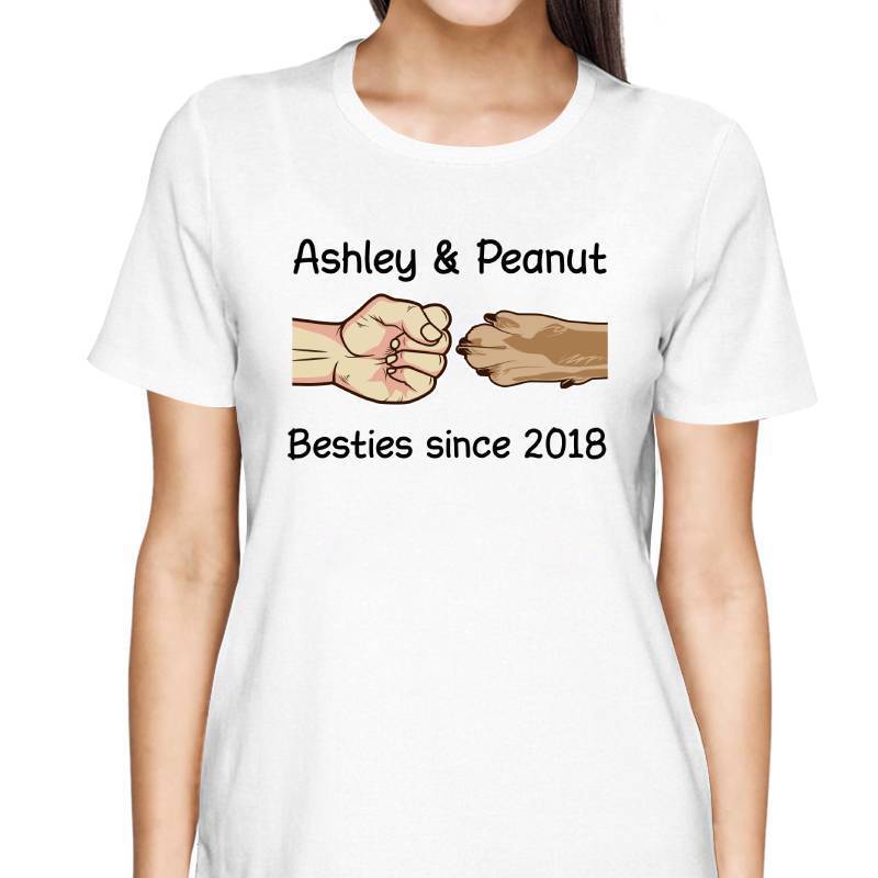 Dog Besties Since Personalized Dog Shirt