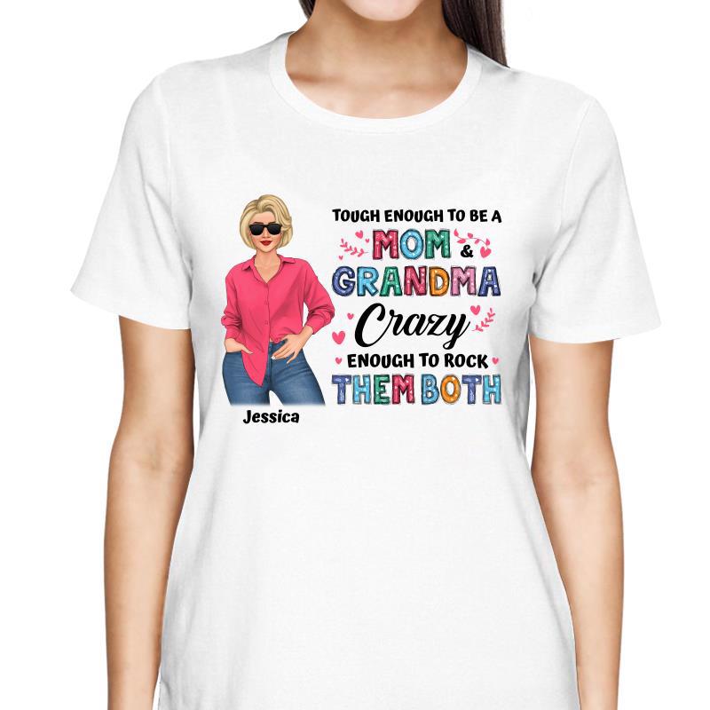Touch Mom Grandma Posing Nana Personalized Shirt