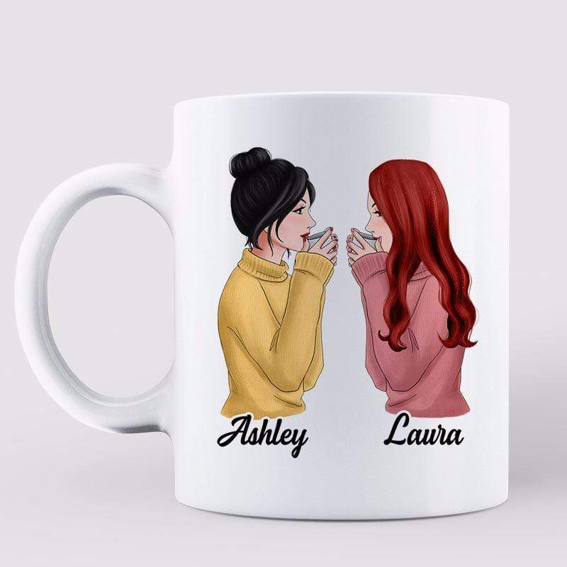 AOP Mugs To My Bestie Gentle Girls Personalized Mug 11oz