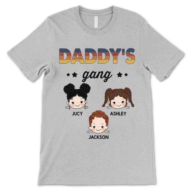 Apparel Daddy‘s Gang Personalized Shirt