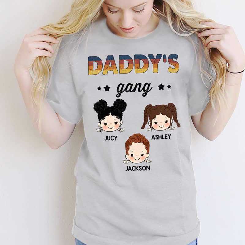 Apparel Daddy‘s Gang Personalized Shirt