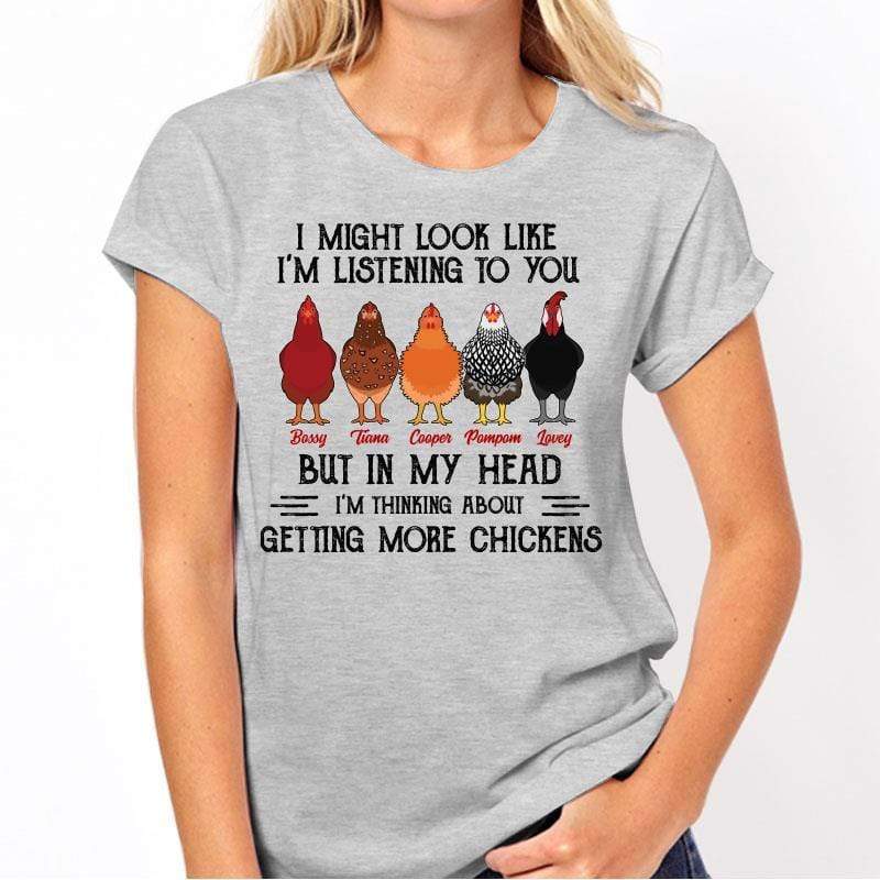 Apparel Getting More Chickens Personalized Shirt