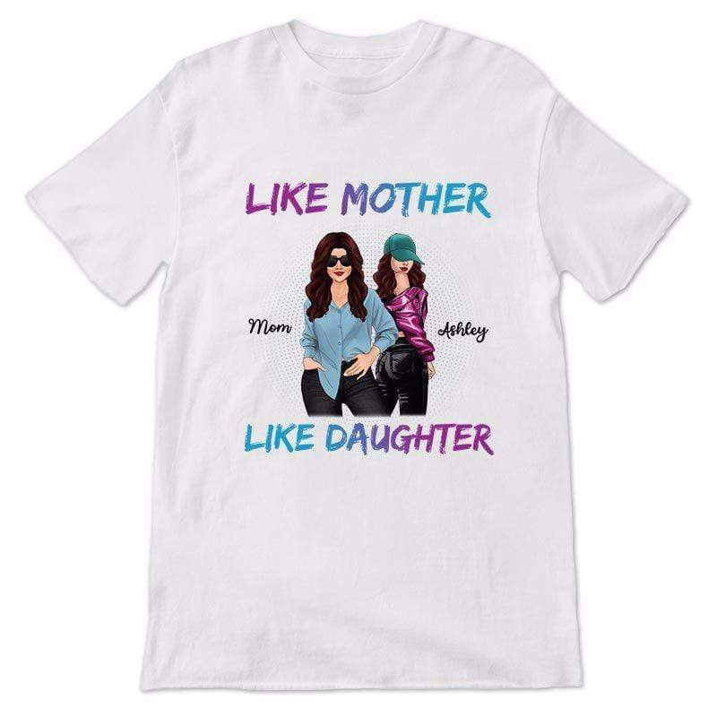 Apparel Mother Daughter Posing Linked Forever Personalized Shirt