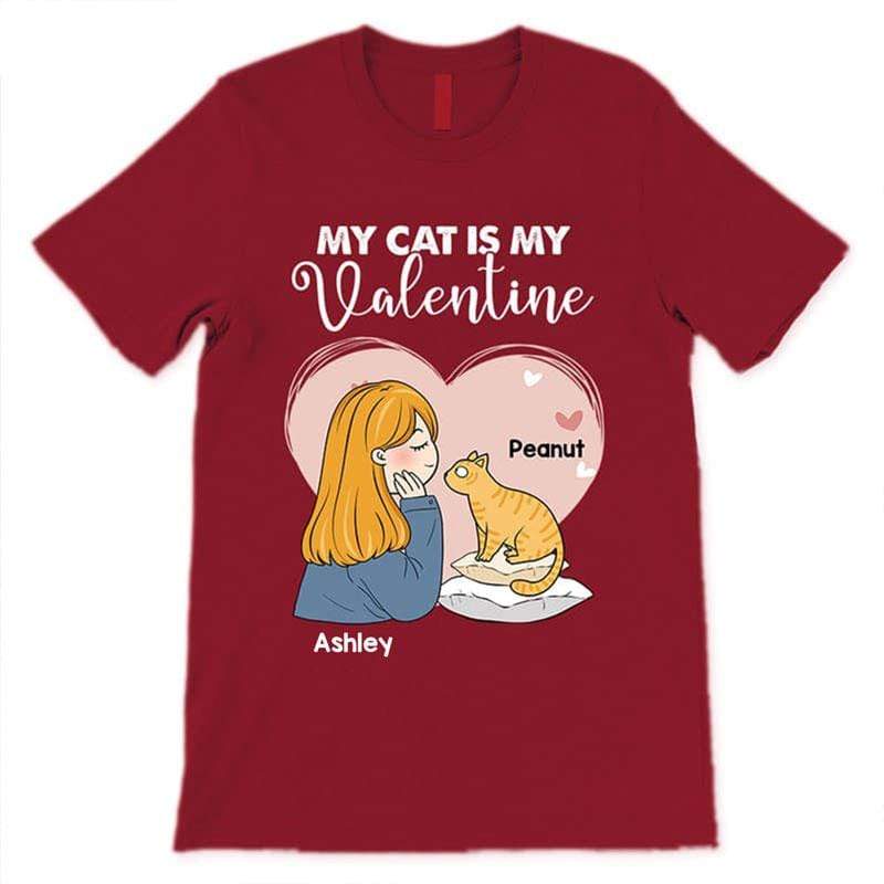Apparel My Cats Valentine Personalized Shirt
