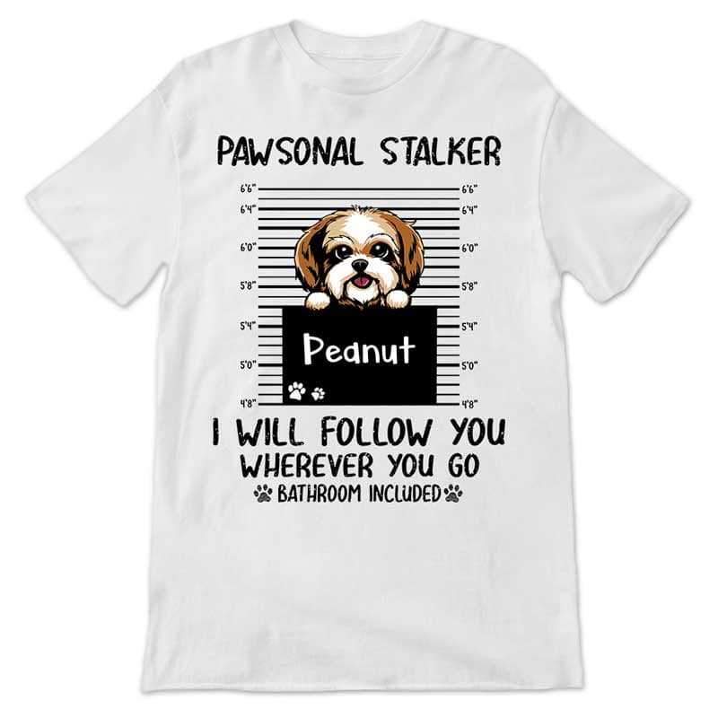 Apparel Pawsonal Stalker Dogs Personalized Shirt