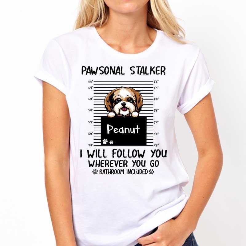 Apparel Pawsonal Stalker Dogs Personalized Shirt