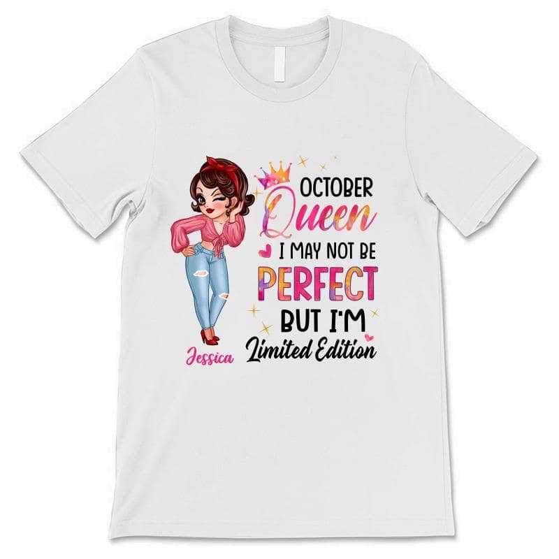Apparel Sassy Girl Limited Edition Birthday Birth Month Gift Personalized Shirt