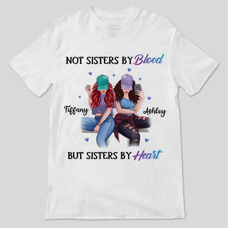 Apparel Selfie Bestie Colorful Personalized Shirt