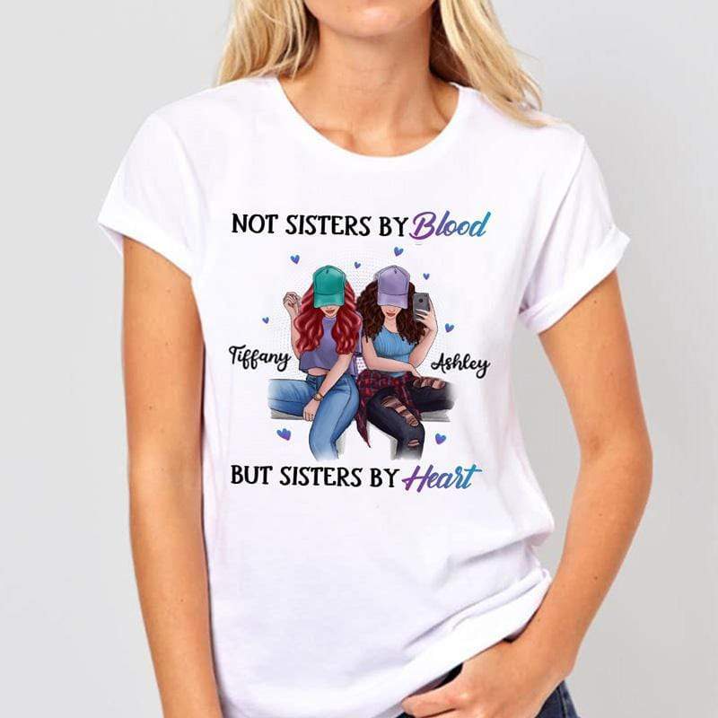 Apparel Selfie Bestie Colorful Personalized Shirt