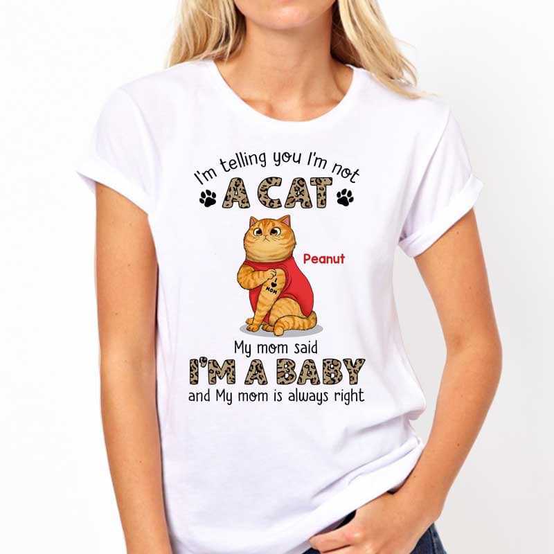 Apparel Tattoo Cats Baby Mom Said Personalized Shirt