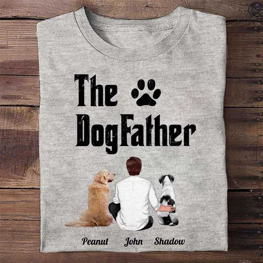 Apparel The Dog Father Personalized Shirt Classic Tee / Ash Classic Tee / S