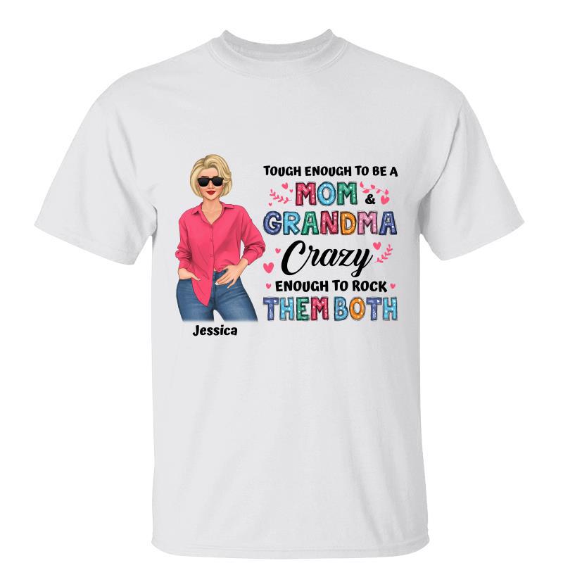 Touch Mom Grandma Posing Nana Personalized Shirt