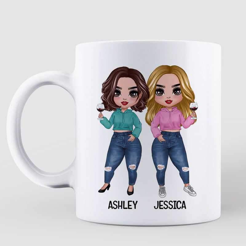 Mug Being My Sister Bestie Brother Is The Only Gift You Need Personalized Mug 3