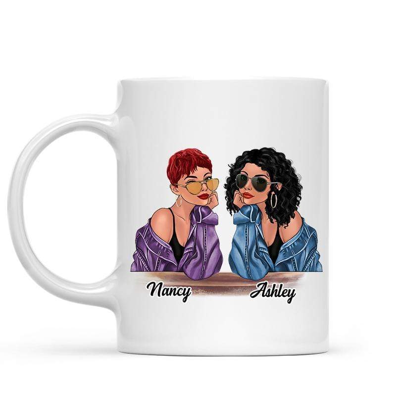 Mug Fashion Besties Personalized Mug