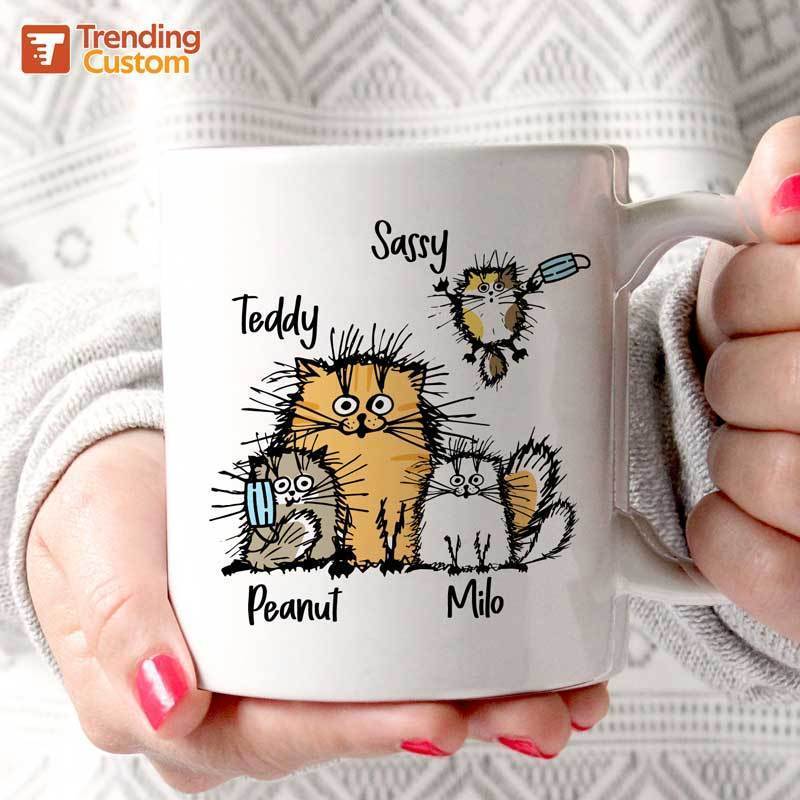 Mugs Funny Cat Personalized Coffee Mug 11oz