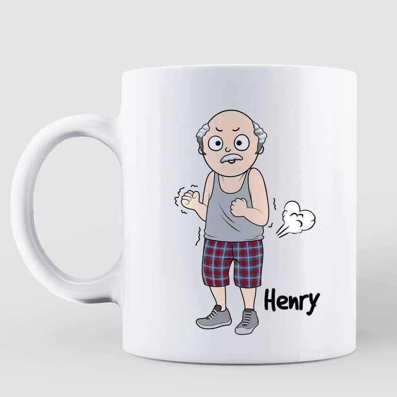 Mugs World‘s Greatest Farter Father’s Day Funny Personalized Mug 11oz
