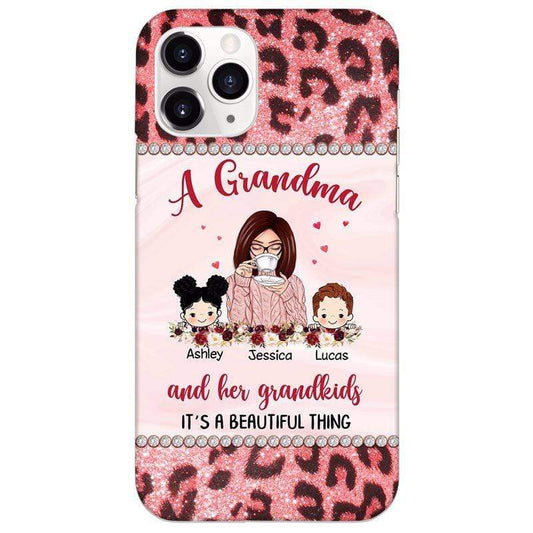 Phone Case Grandma Grandkids Beautiful Thing Personalized Phone Case