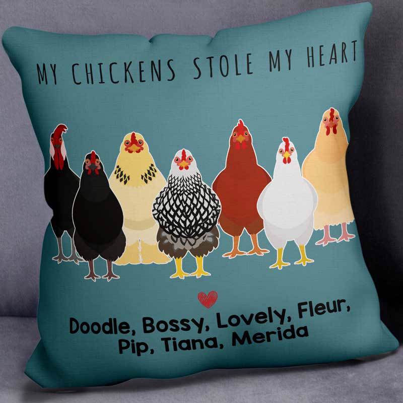 Pillow Chicken Personalized Pillow (Insert Included)