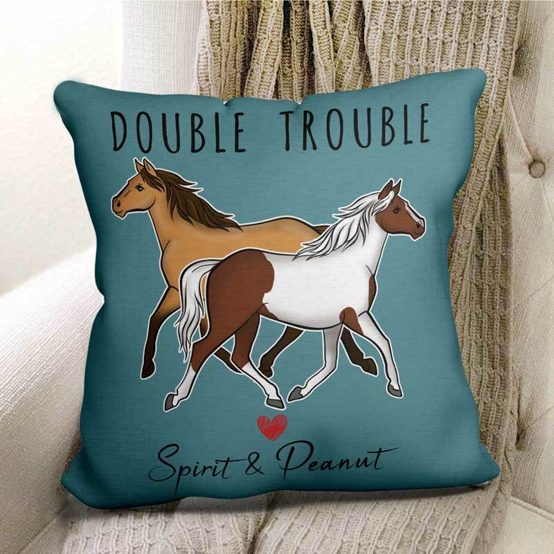 Pillow Horse Personalized Pillow (Insert Included)