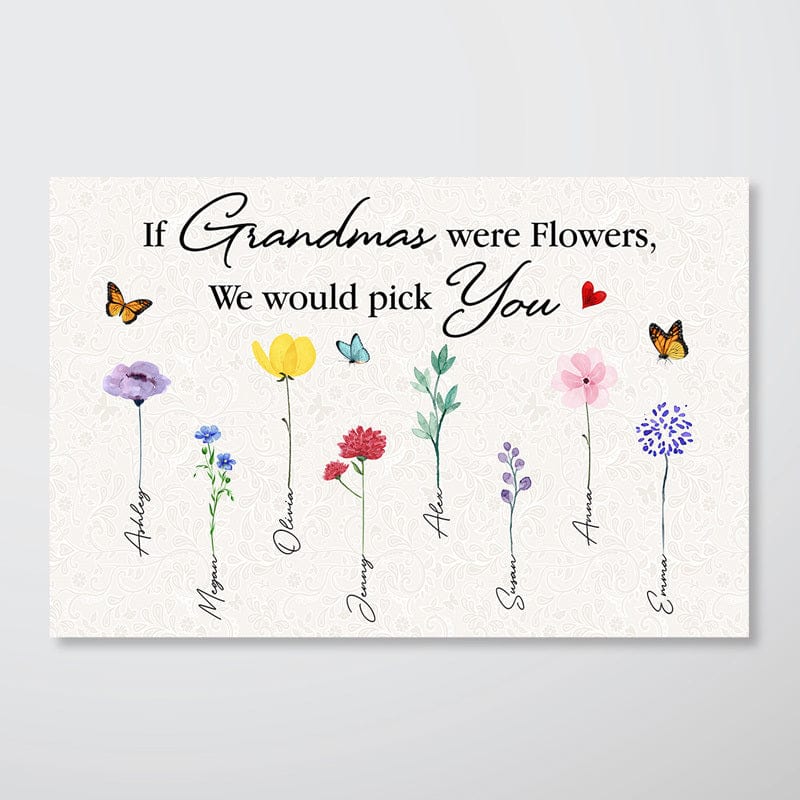 Poster We Would Pick You Grandma Mother‘s Day Gift Personalized Poster
