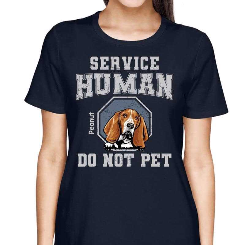 T-Shirt Service Human Gift For Dog Lover Personalized Shirt
