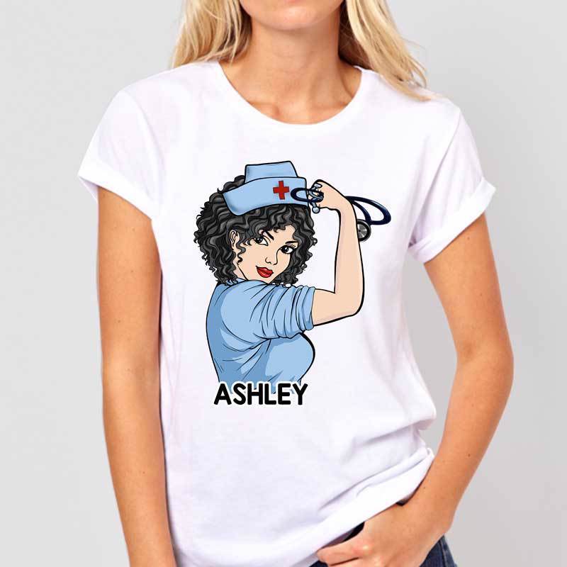 T-shirts Nurse Strong Personalized Shirt