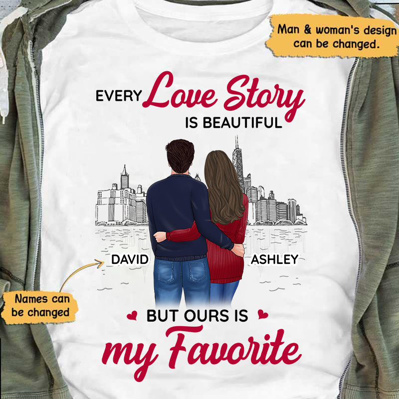 Our Love Story Is My Favorite NY Personalized Shirt