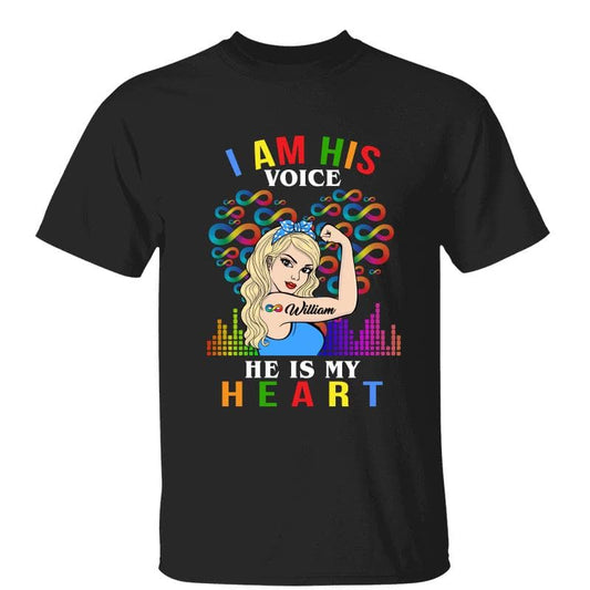 He Is My Heart Autism Personalized Shirt