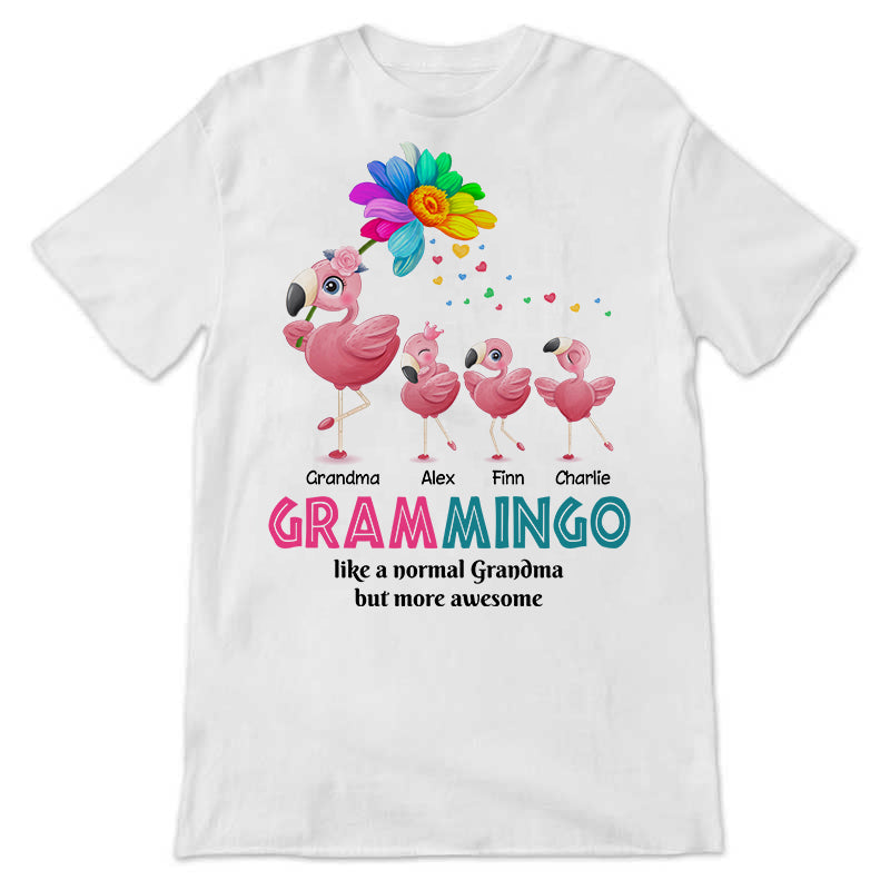 Grammingo Grandma More Awesome Personalized Shirt