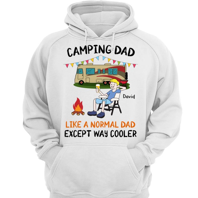 Stick Camping Dad Cooler Personalized Shirt