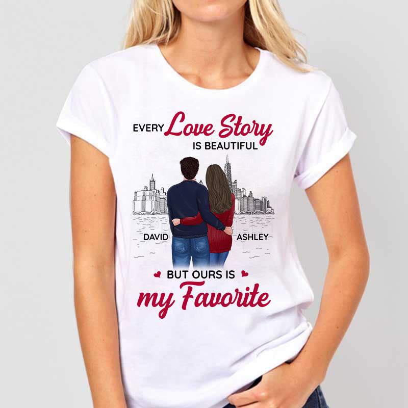 Our Love Story Is My Favorite NY Personalized Shirt