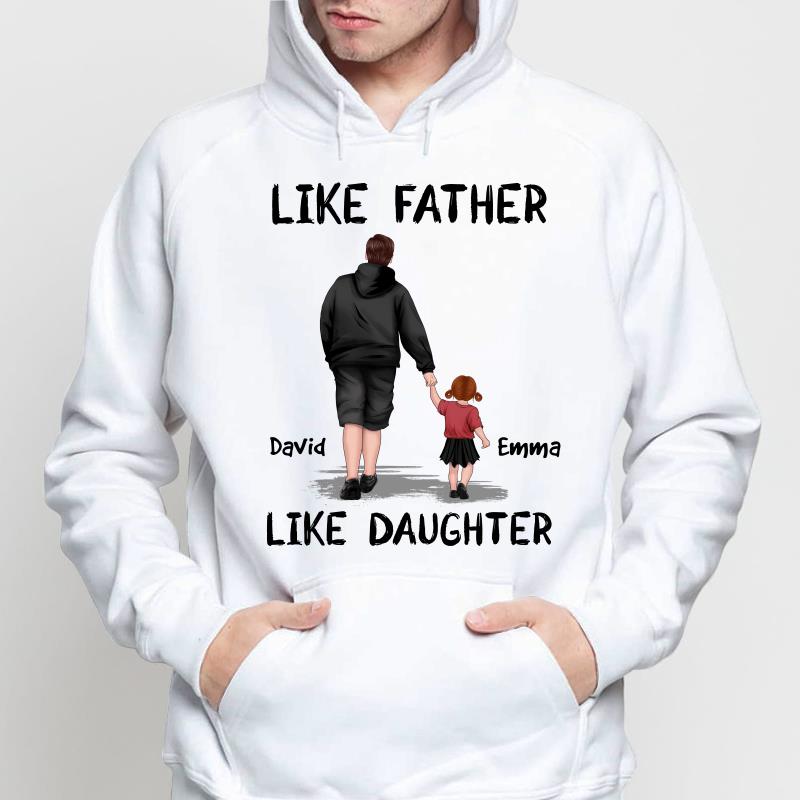 Like Father Like Daughter Personalized Shirt