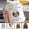 We Make Eye Contact Peeking Dogs Mother‘s Day Gift Dog Mom Personalized Mug