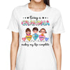 Grandkids Heartstrings Personalized Shirt