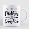 Mother And Daughter On Swing Personalized Mug