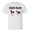 Dog Mom Pattern Walking Dog Personalized Shirt