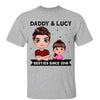 Dad & Kid Besties Since Doll Personalized Shirt