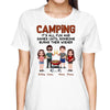 It‘s All Fun And Games Doll Camping Couple Friends Grilling Sausages Personalized Shirt