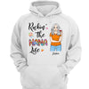 Rockin‘ Grandma Life Drinking Woman Personalized Hoodie Sweatshirt