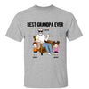 Best Dad Grandpa Ever Doll Kid Personalized Shirt