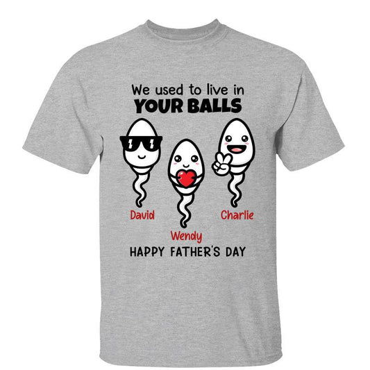 Little Cute Kids Happy Father‘s Day Personalized Shirt