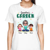 Grandma‘s Garden Birth Month Flowers Kids Personalized Shirt