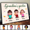 Doll Kids Birth Month Flowers Personalized Horizontal Poster