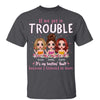 Pink Summer Doll Besties Sisters Siblings Personalized Shirt