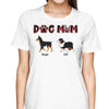 Dog Mom Pattern Walking Dog Personalized Shirt