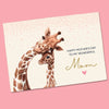 Giraffe Mother?s Day Postcard