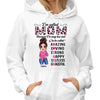 I‘m Called Mom Posing Doll Personalized Hoodie Sweatshirt