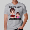 Dad & Kid Besties Since Doll Personalized Shirt